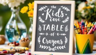 wedding decor printable kids table crayons for weddings svg free