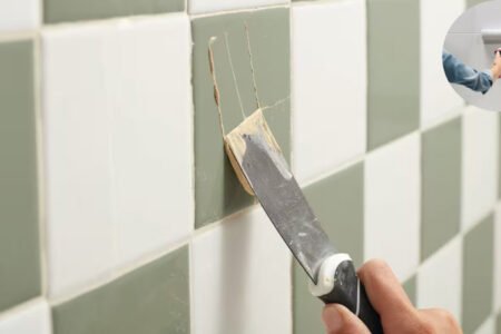 how to paint home kitchen wall tiles