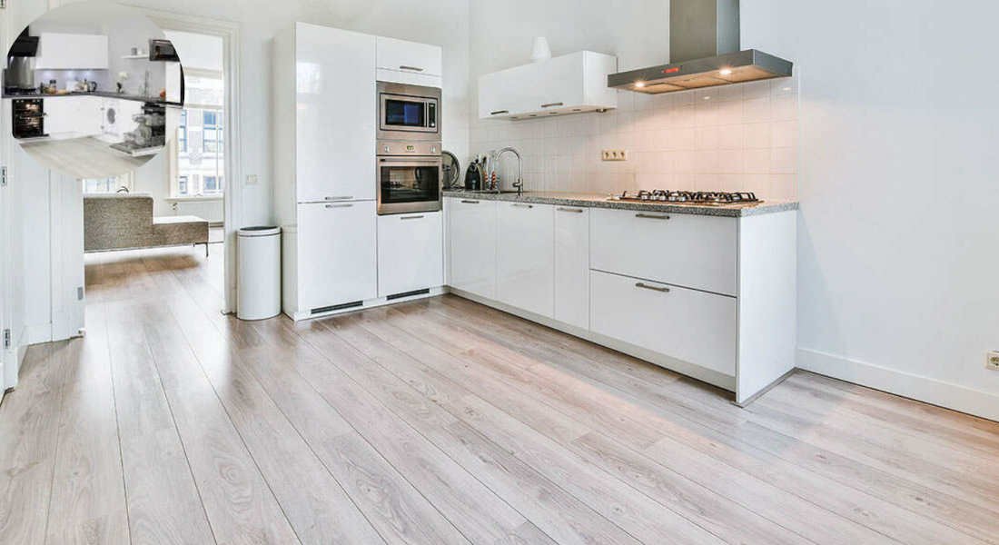 how to lay laminate flooring in home kitchen