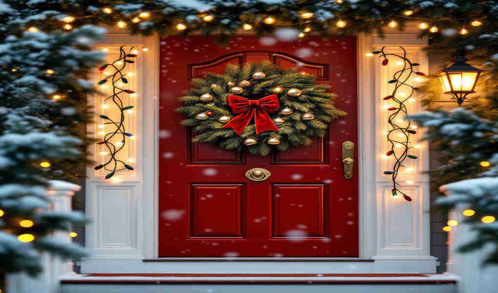home alone door decoration