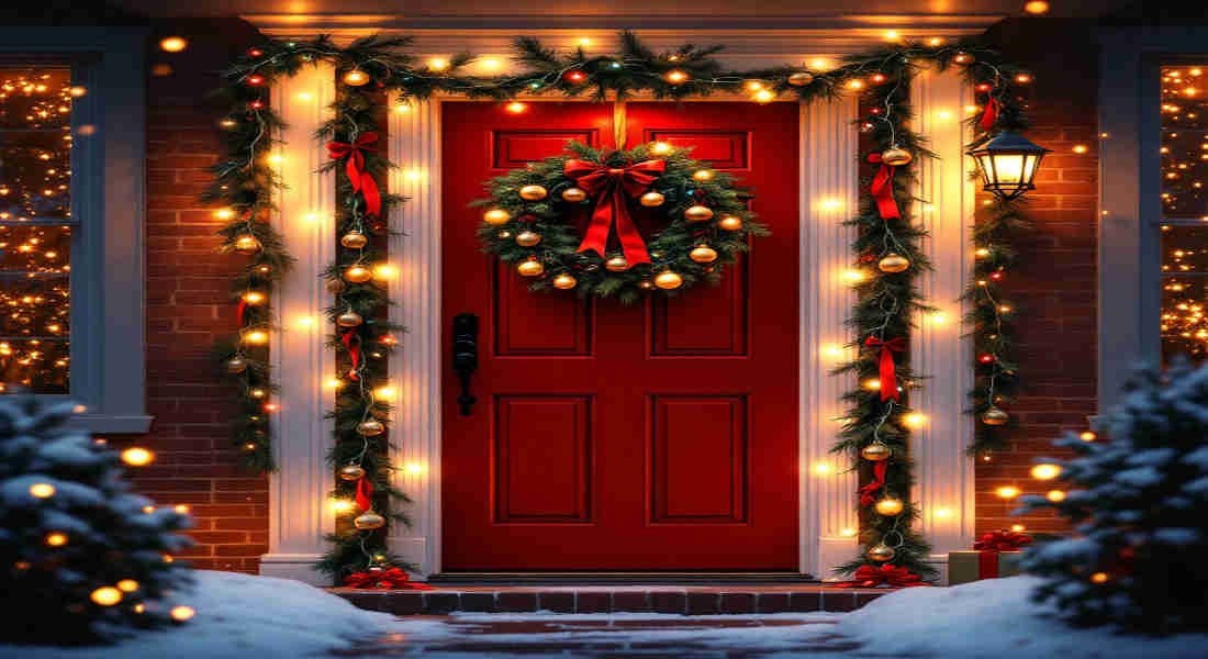 home alone door decoration
