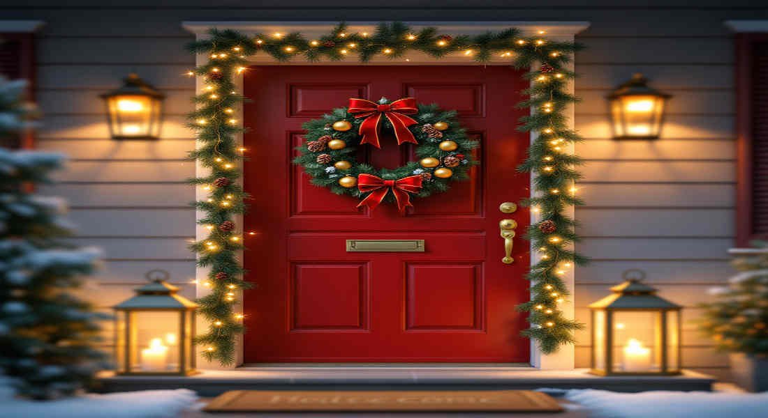home alone door decoration