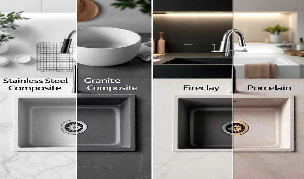 what is the best material for a home kitchen sink