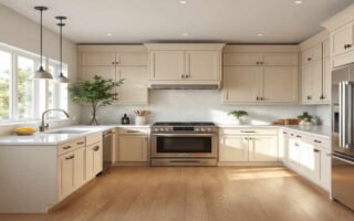 cream home kitchen cabinets what colour walls