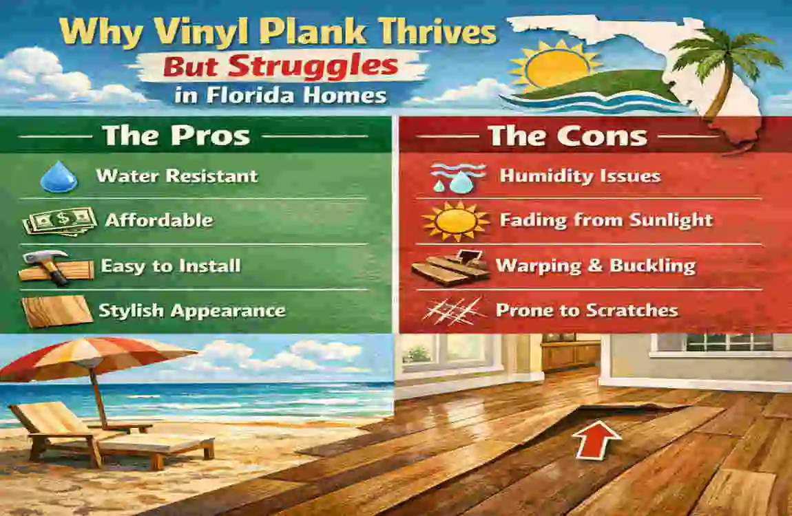 How to Maintain Vinyl Flooring in Florida