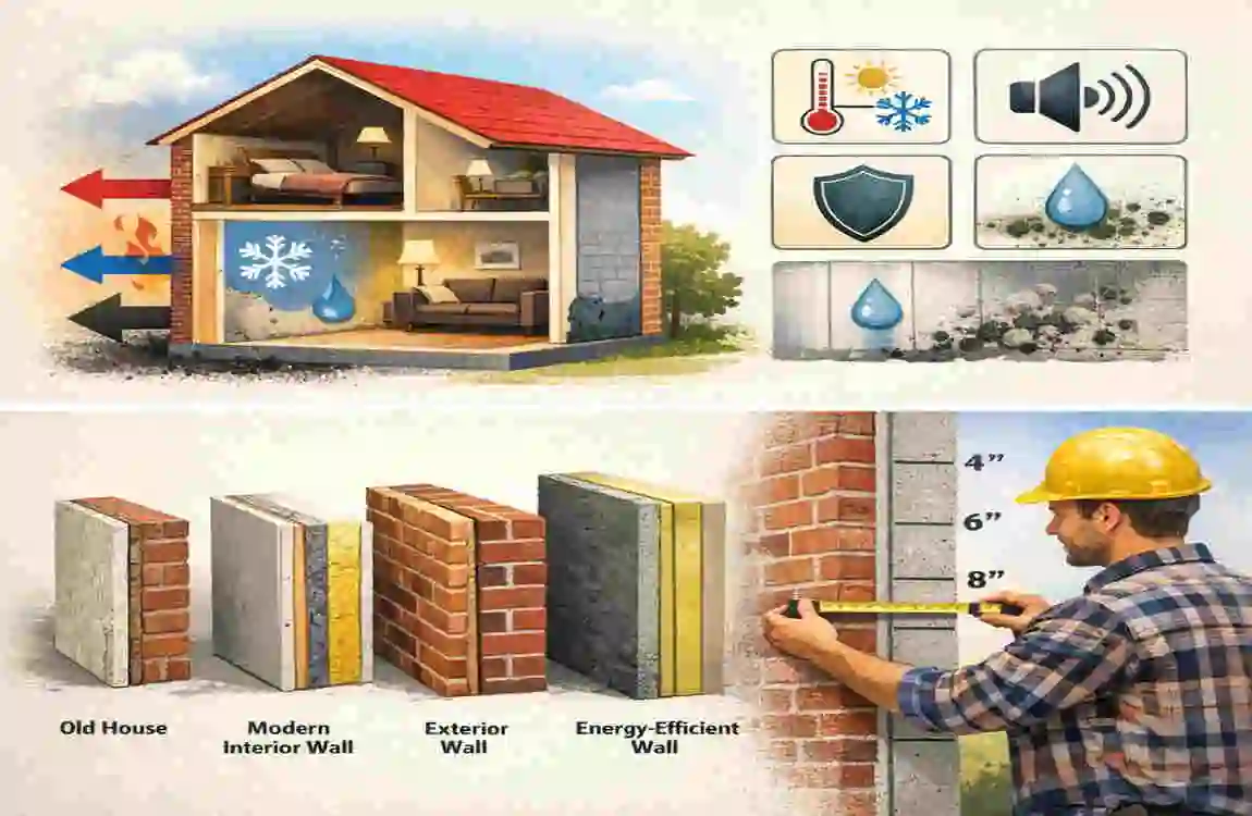 How Thick Are House Walls