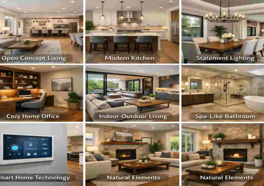 Best Interior Design Ideas for New Homes?