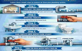 How to Easily Remove Air from Home Water Pipes