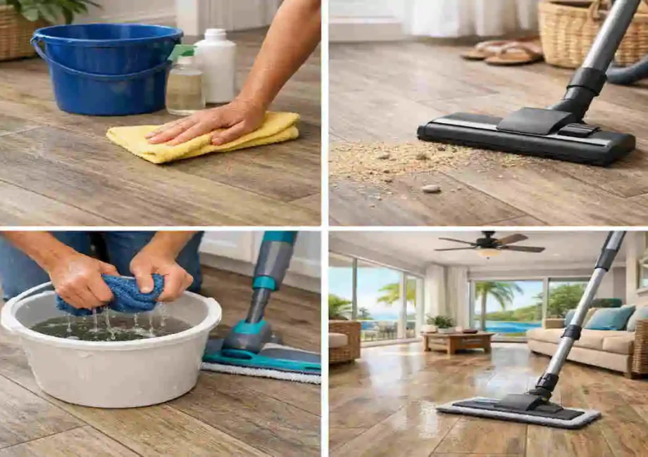 How to Maintain Vinyl Flooring in Florida