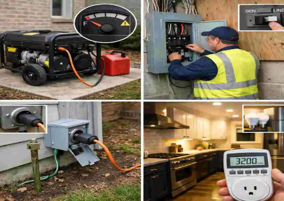 Power Your Entire House with a Generator