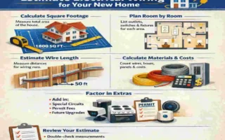How to Accurately Estimate Electrical Wiring for Your New Home