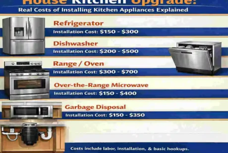 Real Costs of Installing Kitchen Appliances