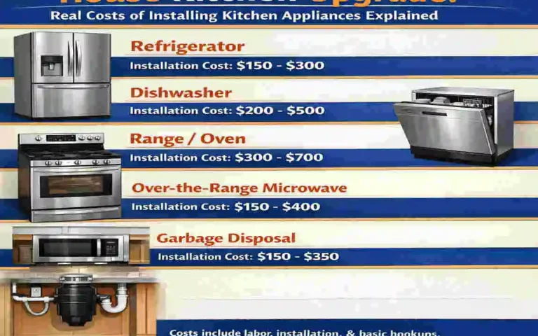 Real Costs of Installing Kitchen Appliances