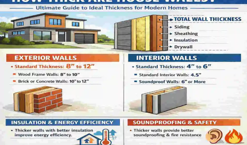 How Thick Are House Walls