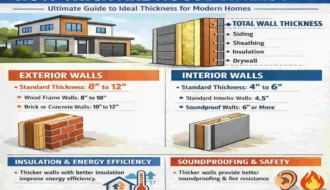 How Thick Are House Walls
