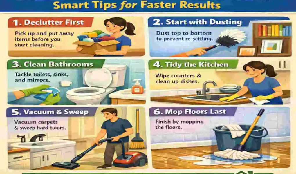 Cleaning Your House in the Right Order