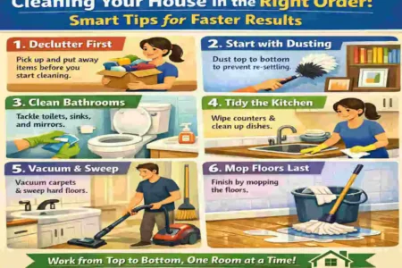 Cleaning Your House in the Right Order