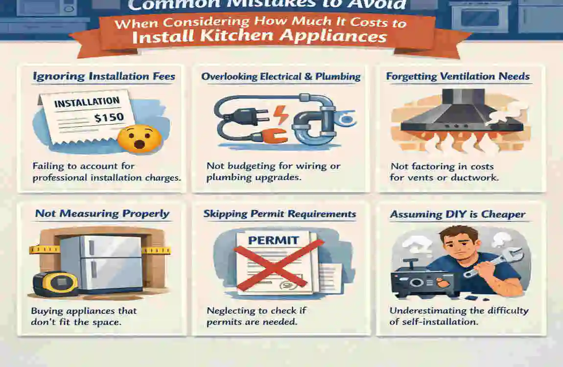 Real Costs of Installing Kitchen Appliances