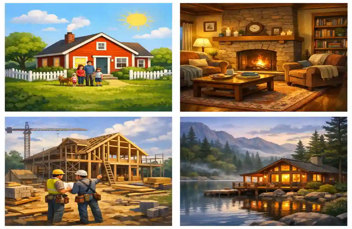 what is the difference between house and home