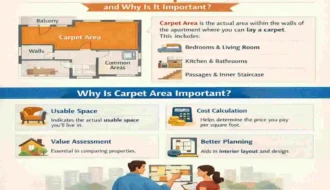 what is carpet area in house