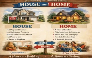 what is the difference between house and home