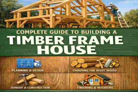 how to build timber frame house
