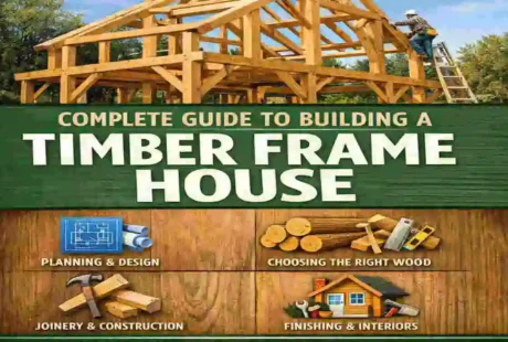 how to build timber frame house