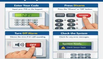 how to stop a house alarm