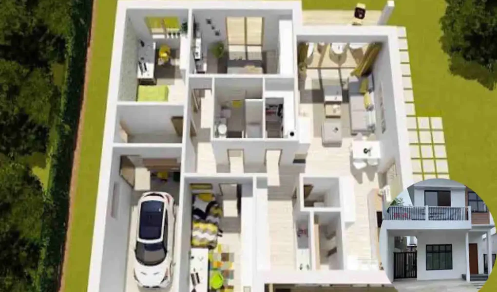 how big is 80 square meters house