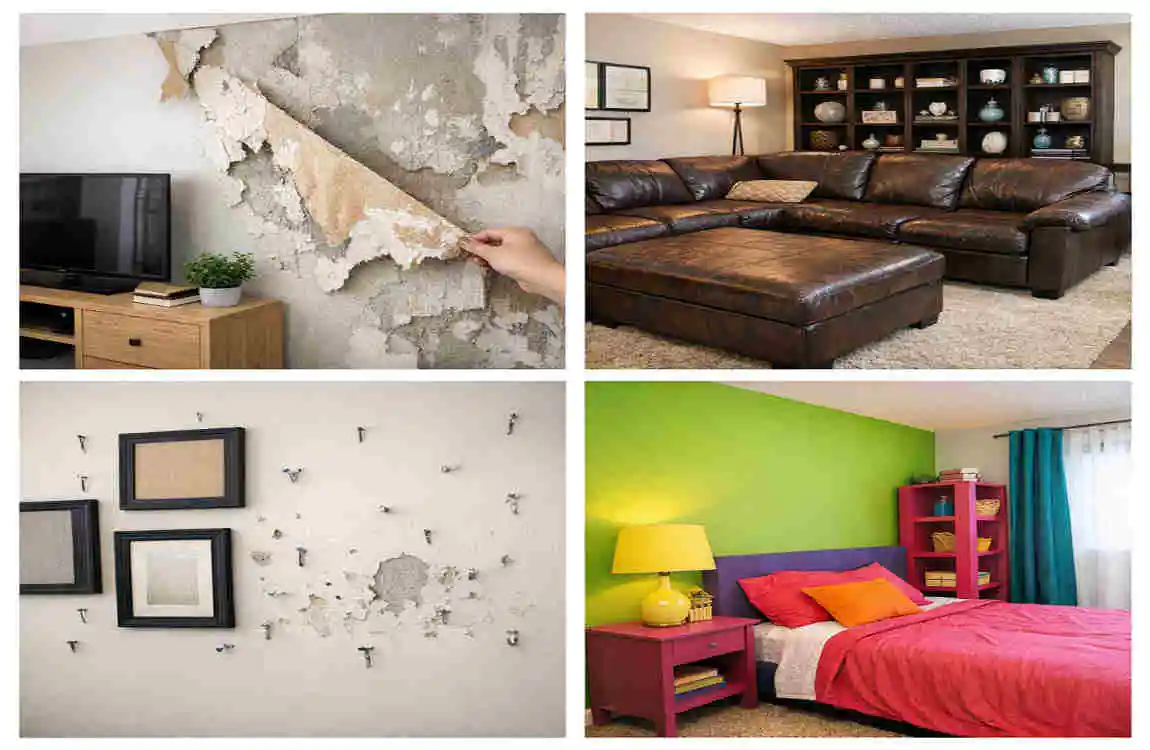 how to decorate a rented house