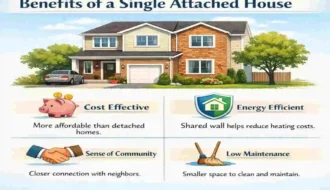 what is single attached house