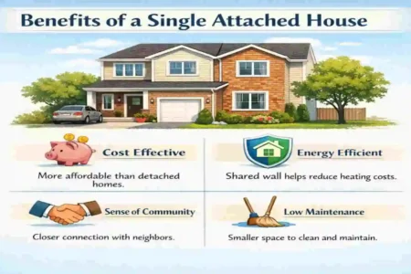 what is single attached house
