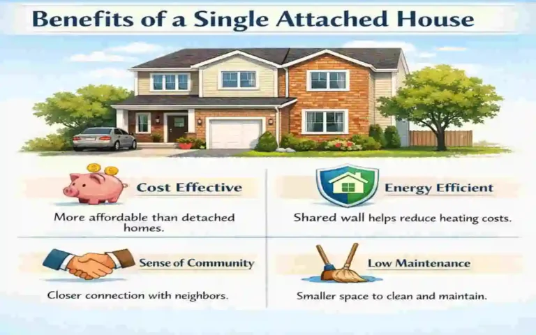 what is single attached house