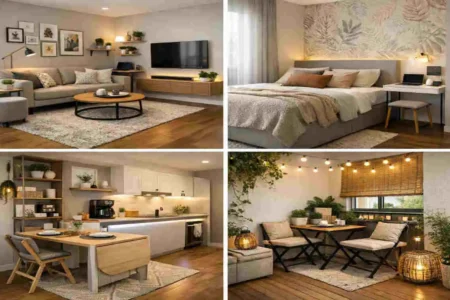 how to decorate a rented house