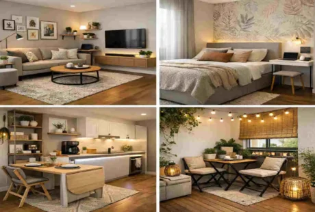how to decorate a rented house