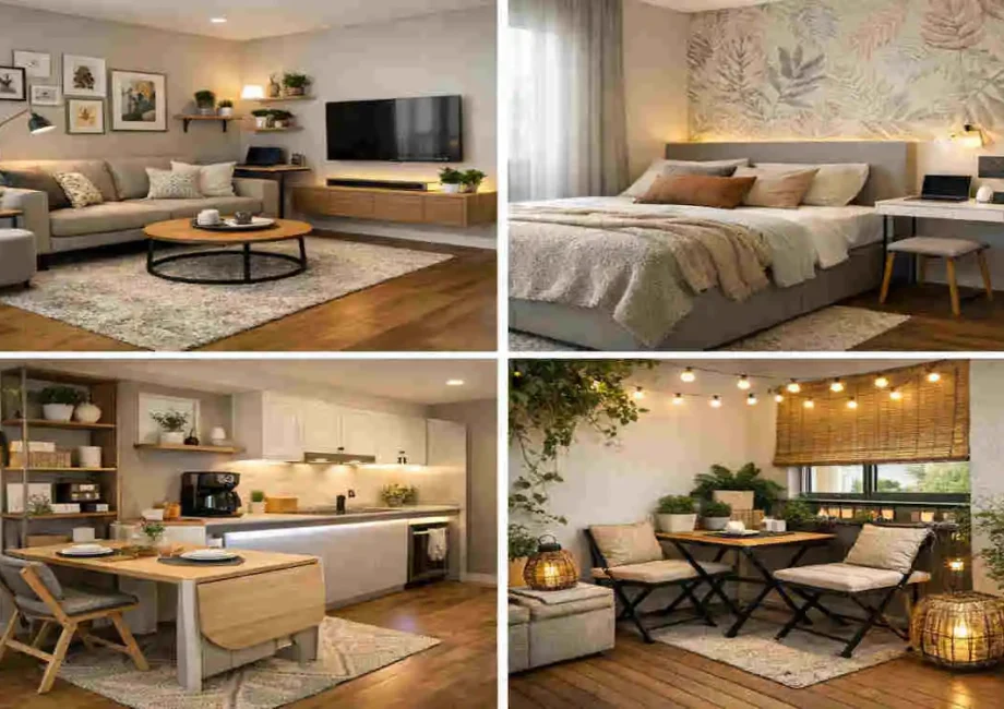 how to decorate a rented house