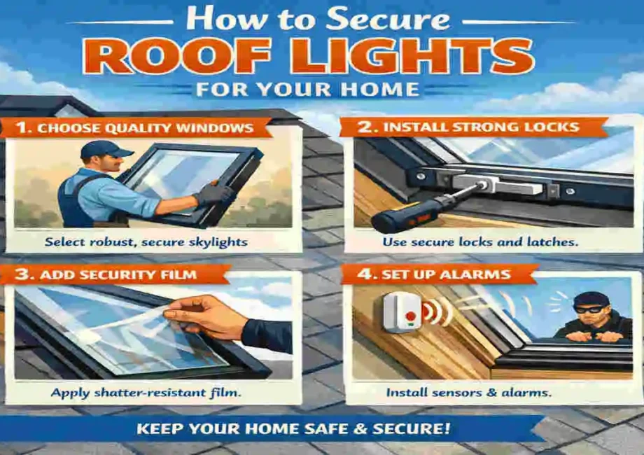 how to keep lights up on roof at home