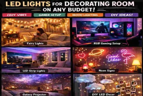 led lights for decorating room