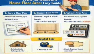 how to measure house floor area