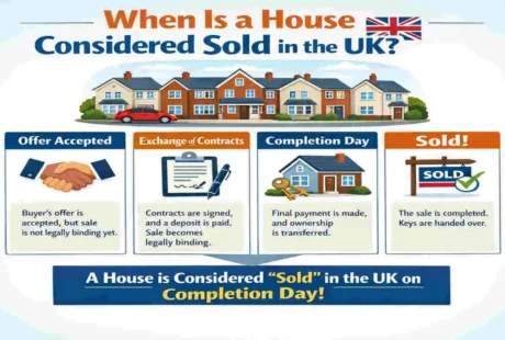 when is a house considered sold uk