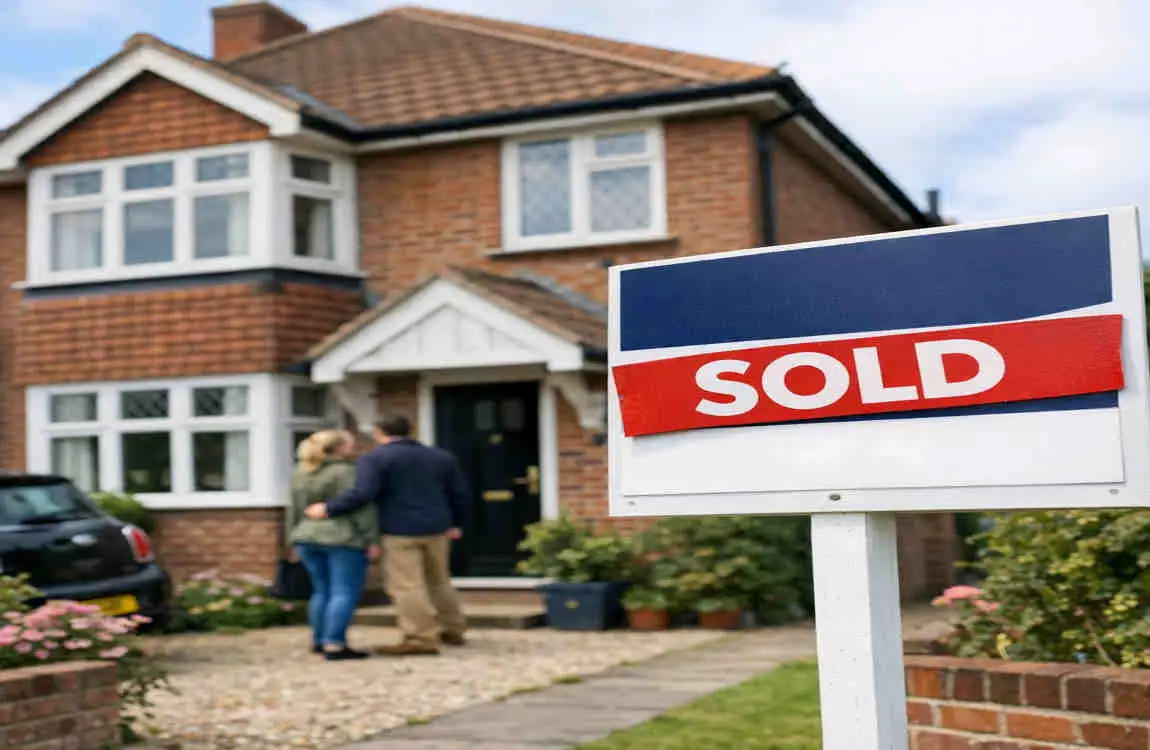 when is a house considered sold uk