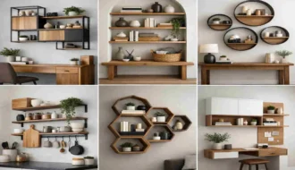 home decorative wall storage ideas