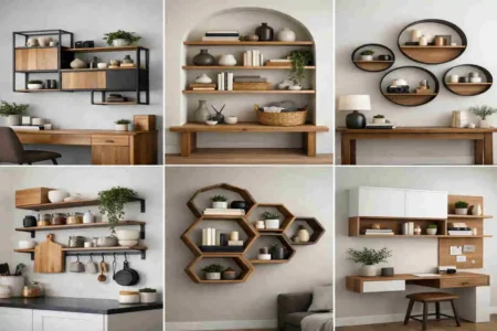 home decorative wall storage ideas