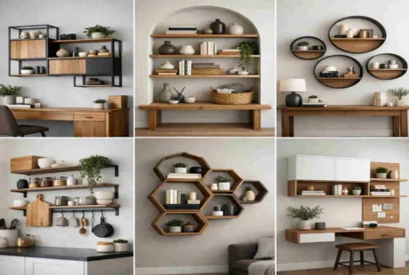 home decorative wall storage ideas