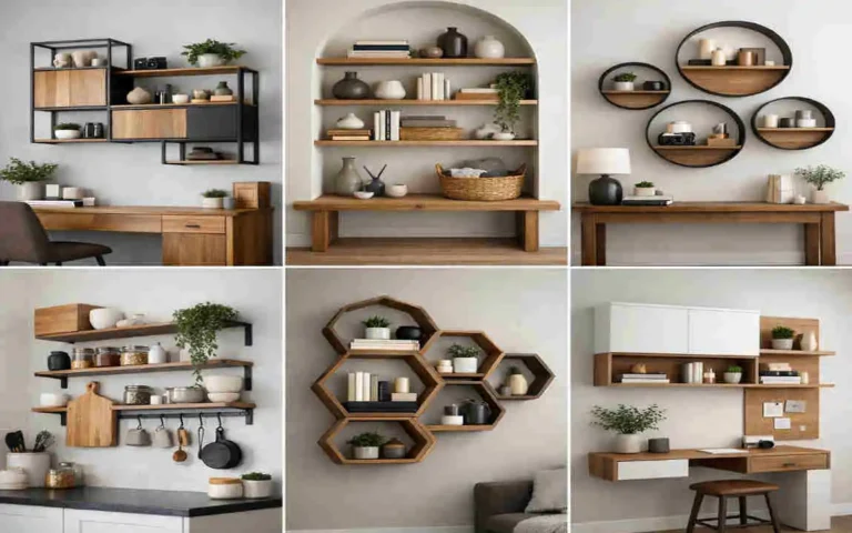 home decorative wall storage ideas