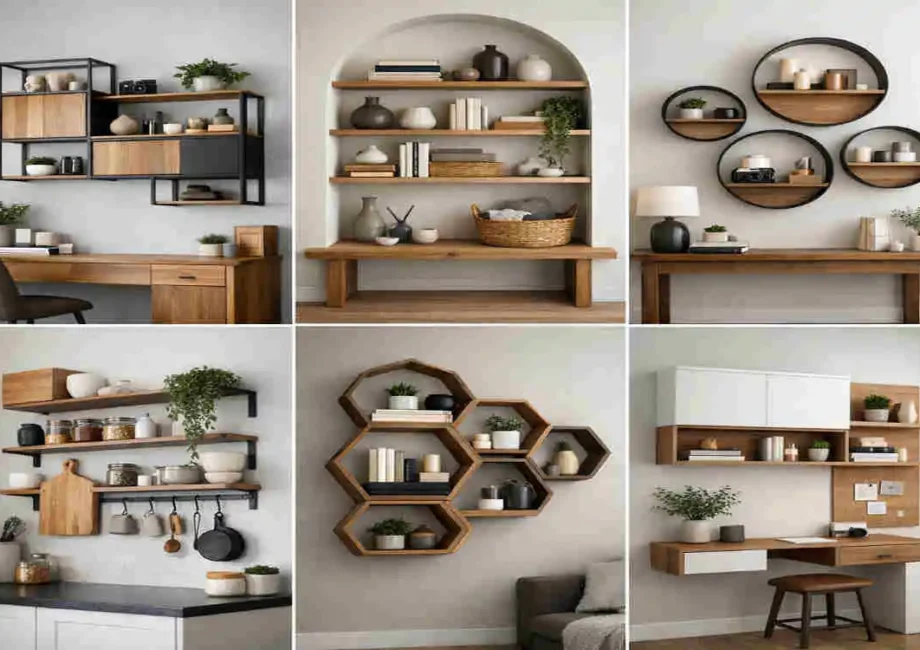 home decorative wall storage ideas