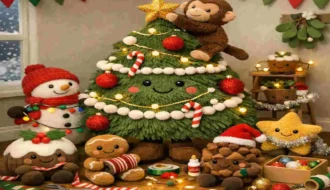 jellycat amuseables decorated christmas