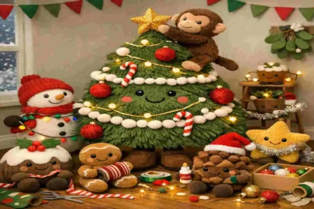 jellycat amuseables decorated christmas
