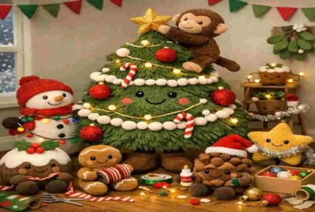 jellycat amuseables decorated christmas