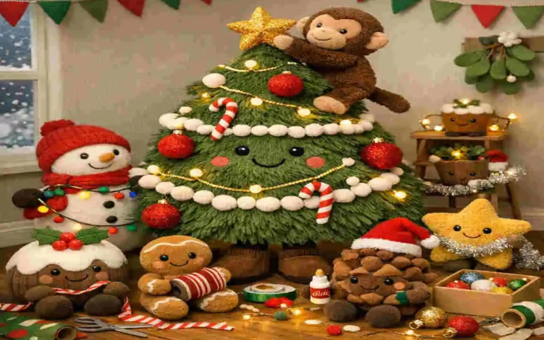 jellycat amuseables decorated christmas
